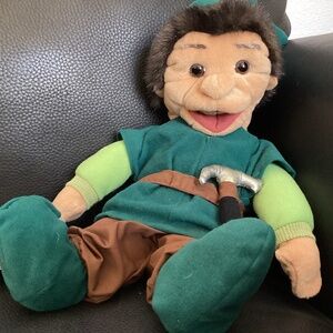Adorable Folkmanis Elf Puppet
